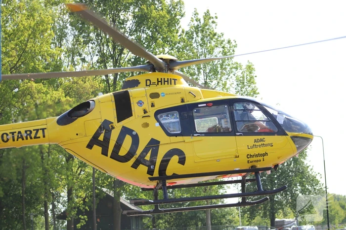 Duitse traumahelikopter verleend bijstand bij medische noodsituatie