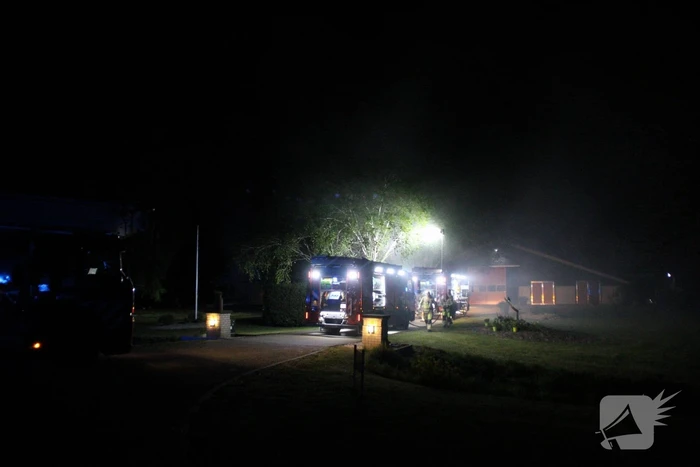 Uitslaande brand in woning