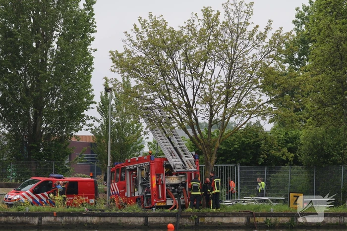 Grote uitslaande brand in industriepand
