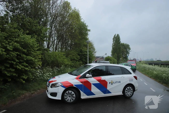 Grote uitslaande brand in industriepand