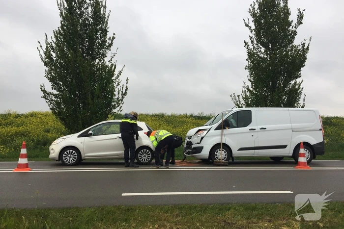 Flinke schade bij kop-staartbotsing