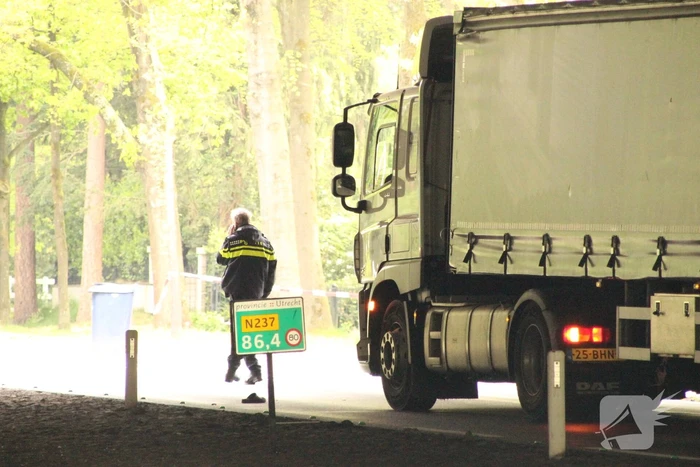 Ernstig ongeval mogelijk met vrachtwagen