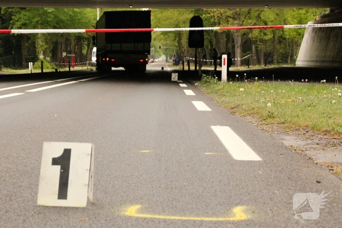 Ernstig ongeval mogelijk met vrachtwagen
