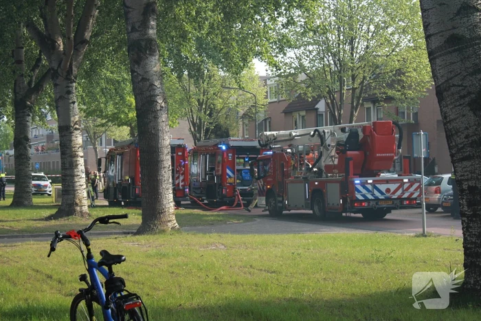 Uitslaande brand verwoest woning