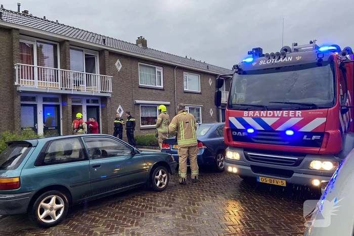 Brand in keuken snel onder controle