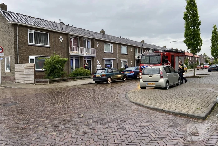 Brand in keuken snel onder controle