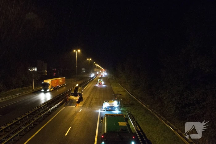 Nachtafsluiting snelweg vanwege onderhoud