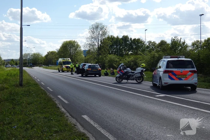 Veel schade na aanrijding