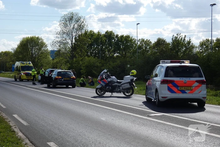 Veel schade na aanrijding