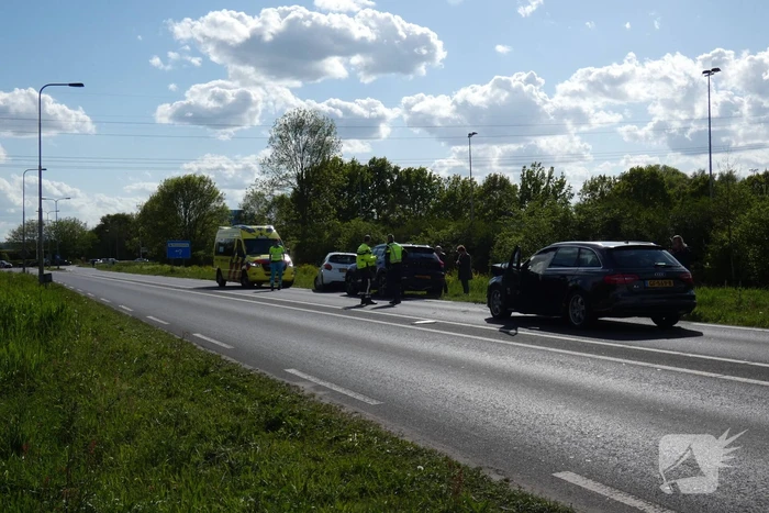 Veel schade na aanrijding