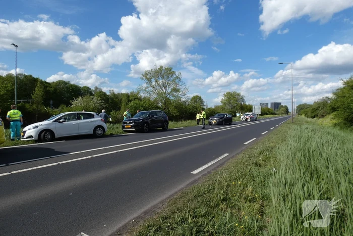Veel schade na aanrijding