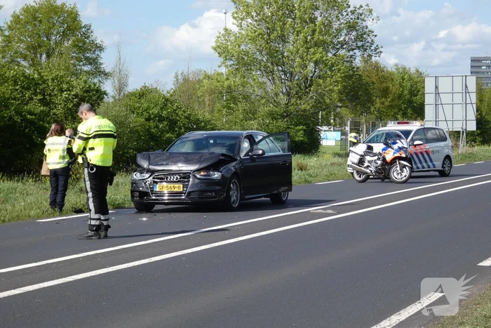 Veel schade na aanrijding