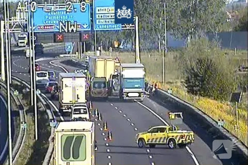 Rijksweg A10 112 melding Amsterdam 