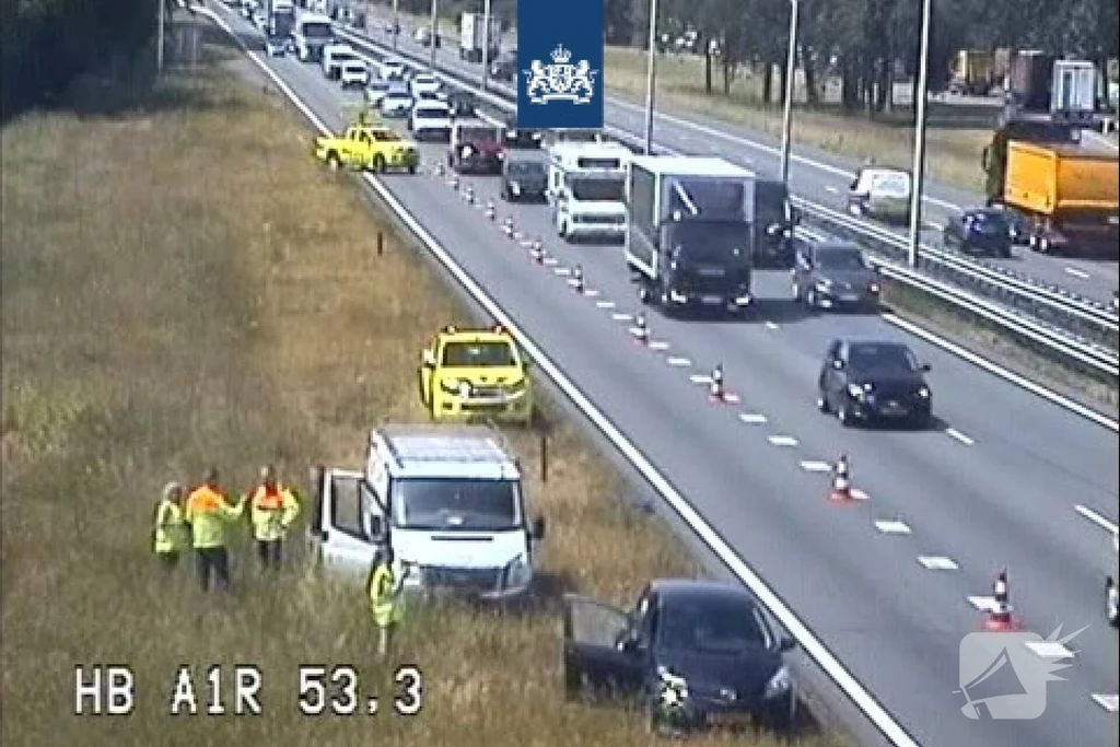 Rijksweg A1 112 meldingen Terschuur 