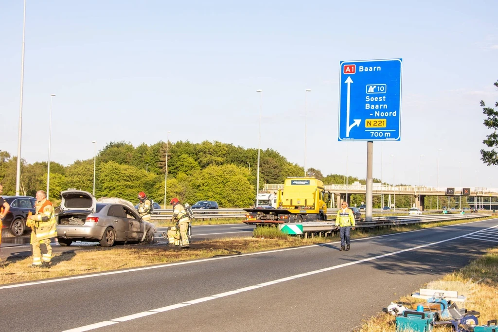 Rijksweg A1 112 melding Eemnes 