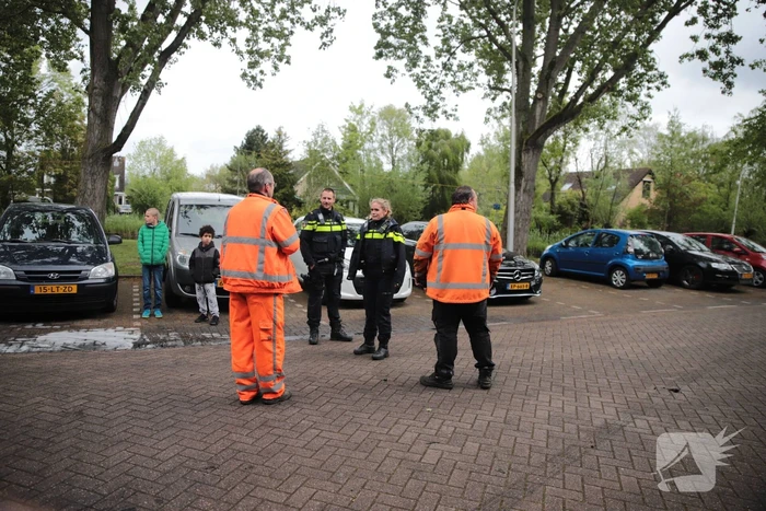 Meerdere auto's beschadigd door drie brandende auto's