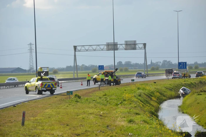 Auto raakt te water