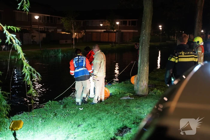 Scooter in het water aangetroffen