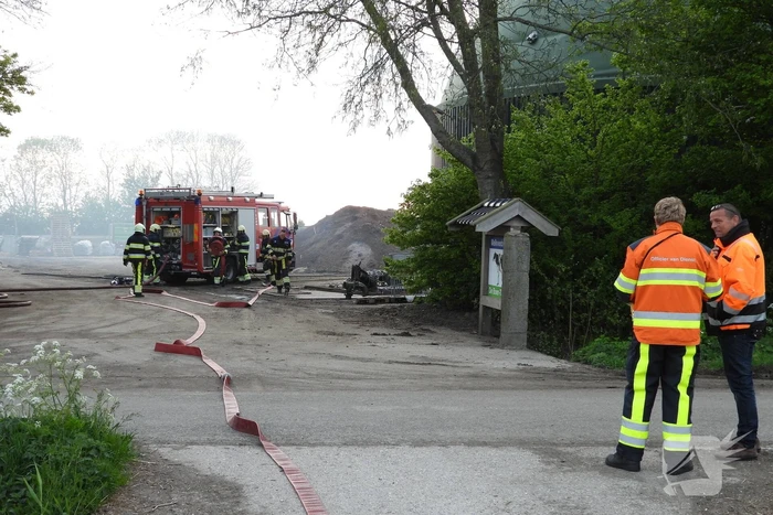 Flinke brand in silo