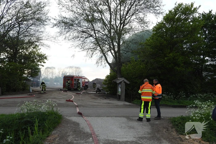 Flinke brand in silo