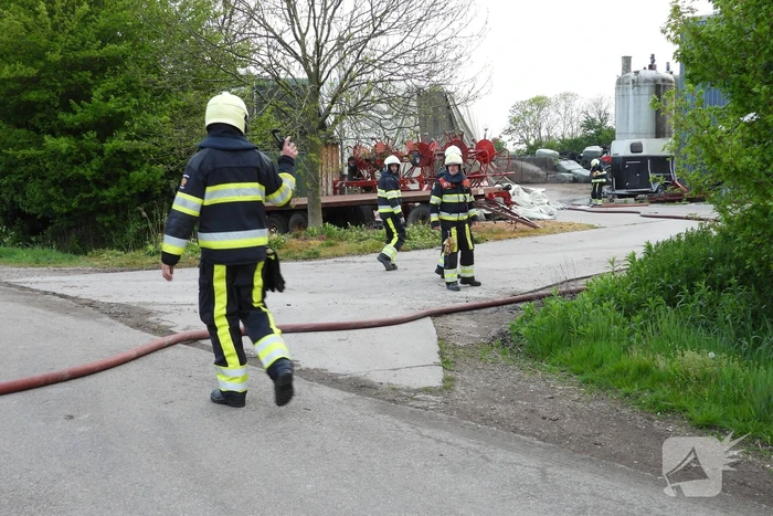 Flinke brand in silo