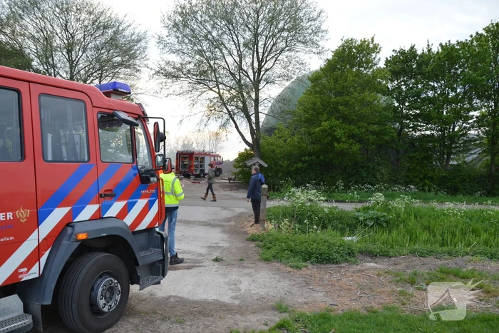 Flinke brand in silo
