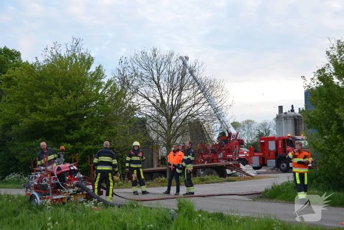Flinke brand in silo