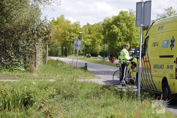Wielrenner onderuit tijdens toertocht