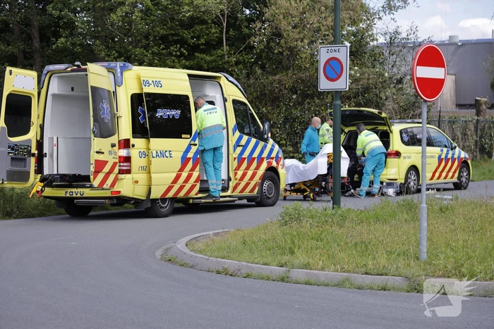 Wielrenner onderuit tijdens toertocht