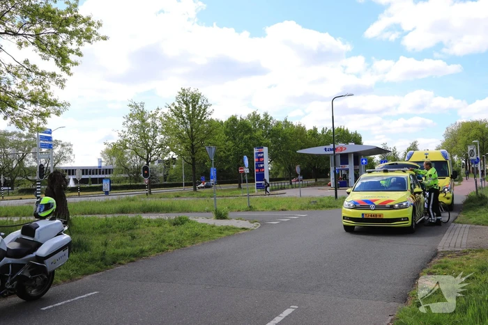 Wielrenner onderuit tijdens toertocht