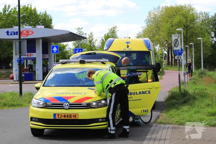 Wielrenner onderuit tijdens toertocht