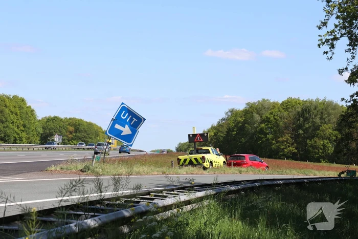 ongeval rijksweg a1, a1 r56.2 voorthuizen