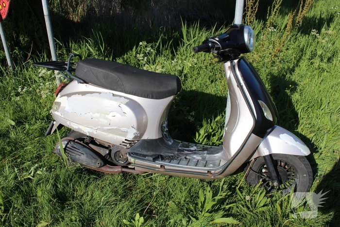 Gewonde bij aanrijding met scooter