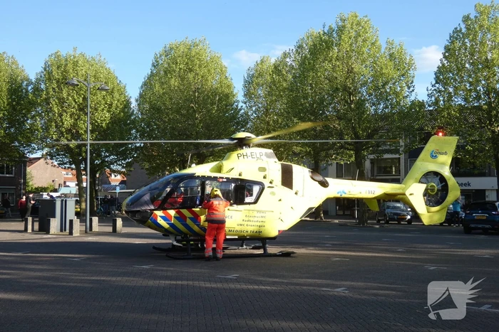 Man gewond na val van trap
