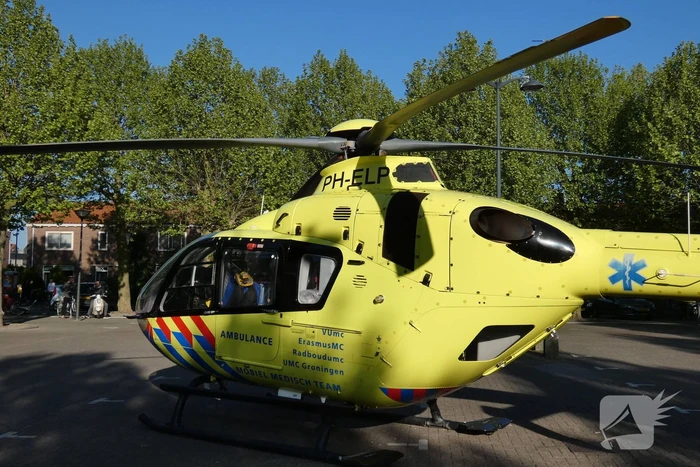 Man gewond na val van trap