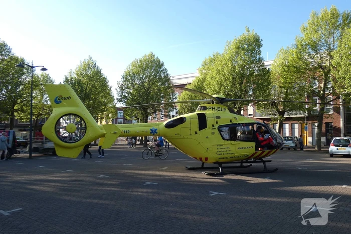 Man gewond na val van trap
