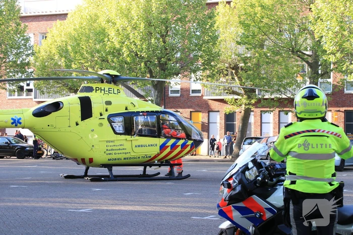 Man gewond na val van trap