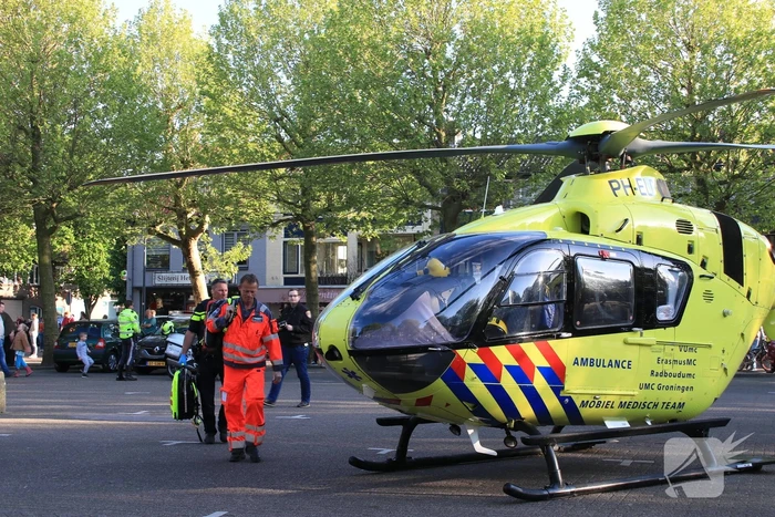 Man gewond na val van trap