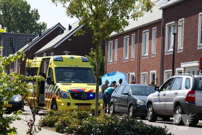 Persoon gewond na val met scooter