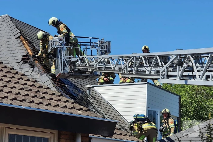 Brand in nok van woning