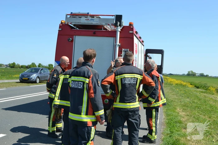 Grote zoekactie na gevonden rollator langs sloot