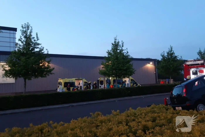 Automobilist belandt in bosschages parkeerplaats