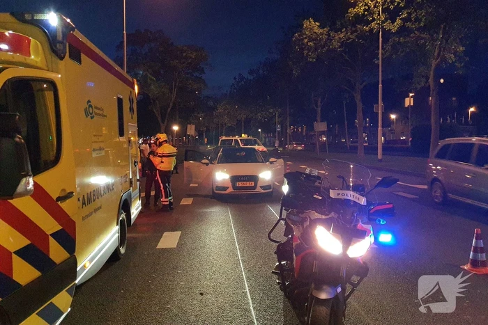 Gewonde bij kop-staart aanrijding