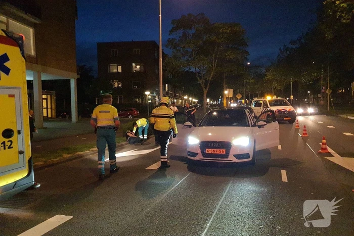Gewonde bij kop-staart aanrijding