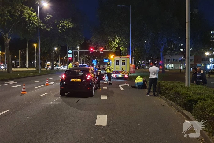 Gewonde bij kop-staart aanrijding