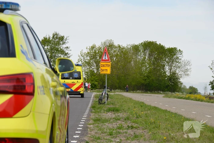 Racefietsers gewond bij aanrijding