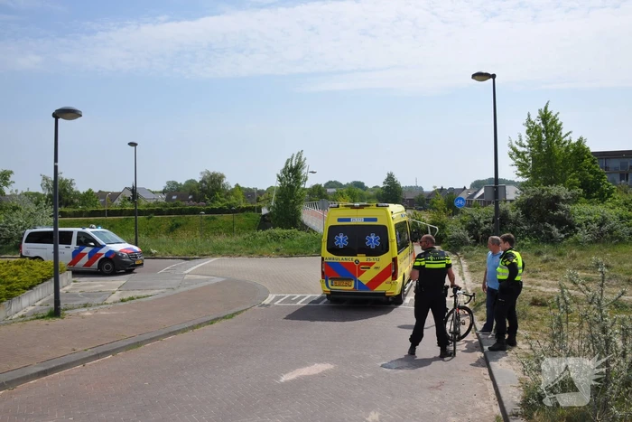 Fietser gewond na val