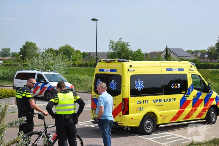 Fietser gewond na val