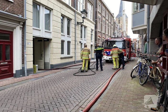 Flinke brand in woning
