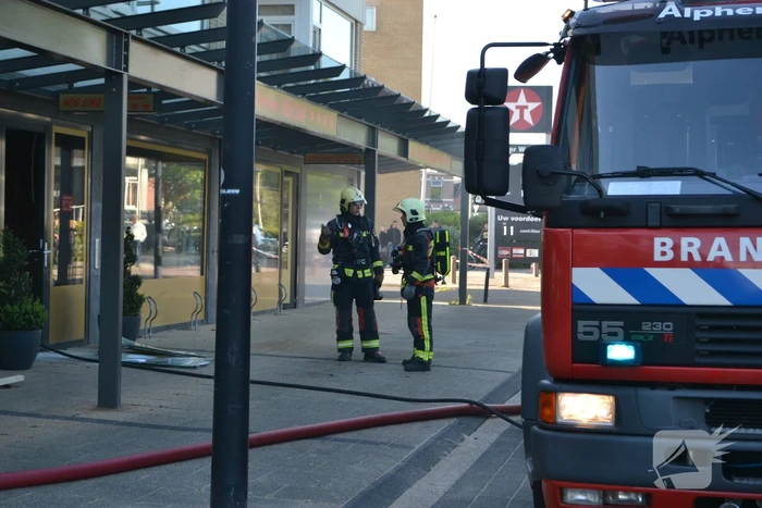 Brand in keuken van restaurant Hou Sing